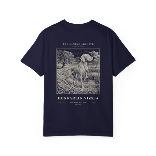 Hungarian Vizsla Archive Tee in True Navy