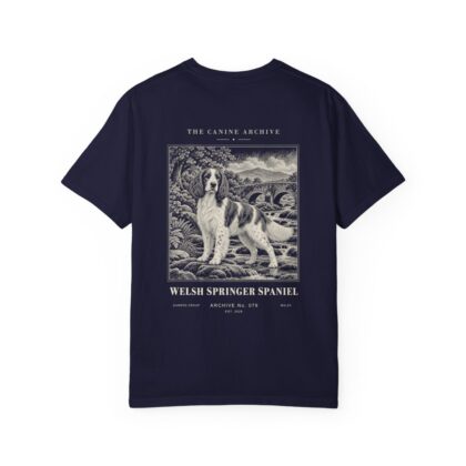 Welsh Springer Spaniel Tee in True Navy