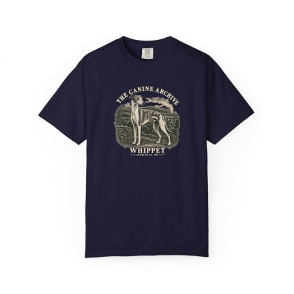 Whippet Front Study Tee in True Navy